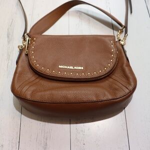 Michael Kors Crossbody Studded with Zipper Flap Medium